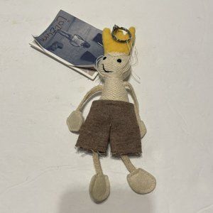 jottum childrens wear keychain prince King cloth boy crown Key Ring